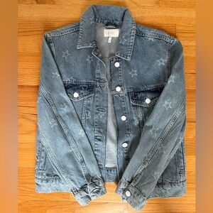 Rails Blue Star Pattern Jean Jacket